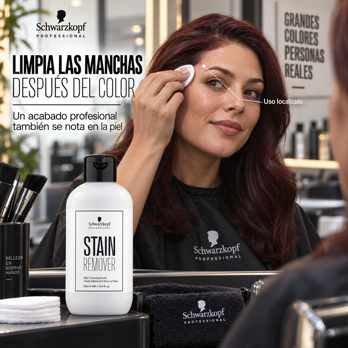 Schwarzkopf Professional – Quitamanchas de Tinte para la Piel 250ml