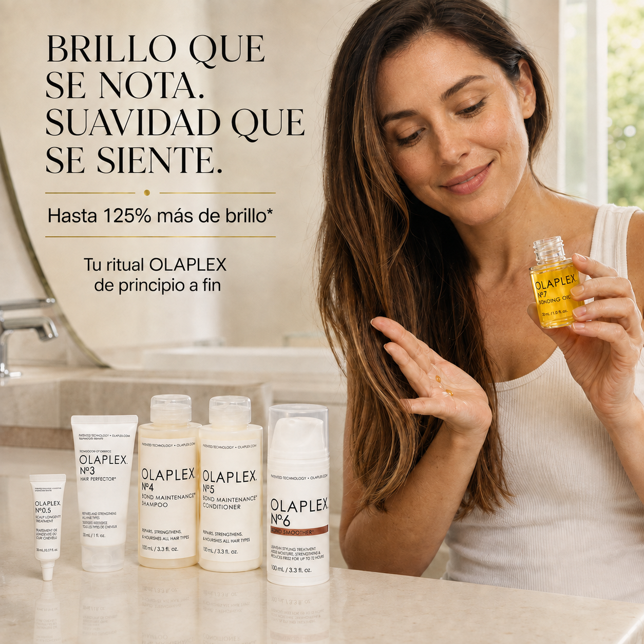 Olaplex – Kit reparador para el cabello dañado 6 productos