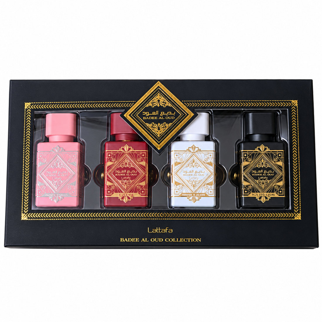 Lattafa – Set de Perfumes para Hombre Bade'e Al Oud 4 x 25 ml