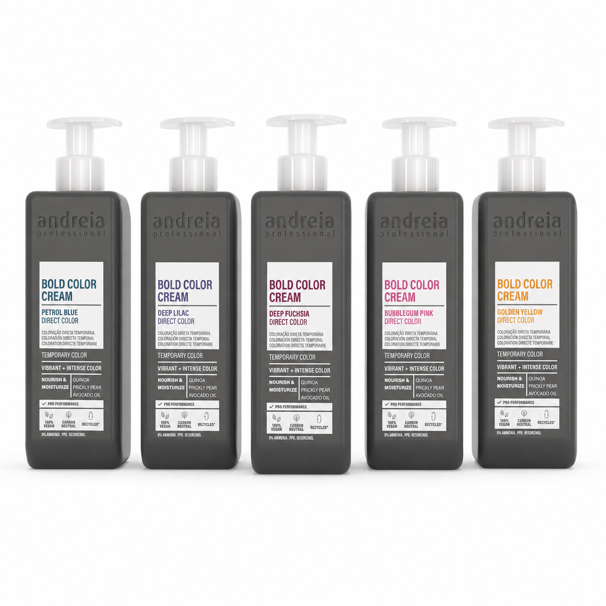 Andreia Professional – Tinte Capilar Temporal Vegano Ultrabrillante 200 ml