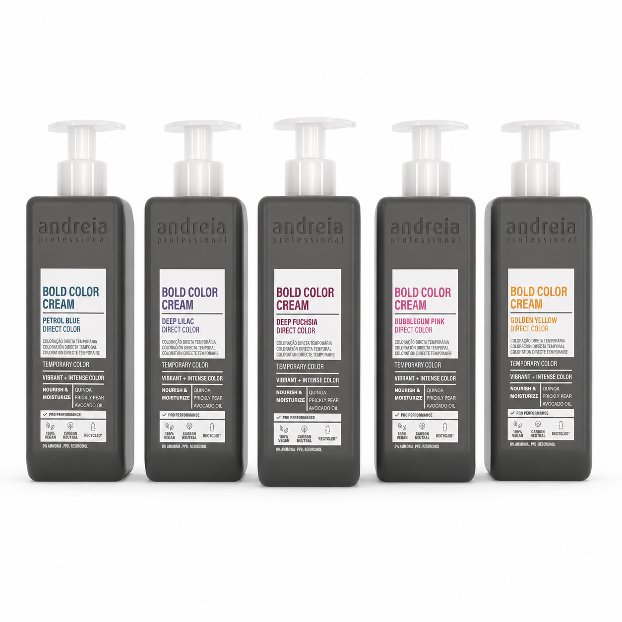 Andreia Professional – Tinte Capilar Temporal Vegano Ultrabrillante 200 ml