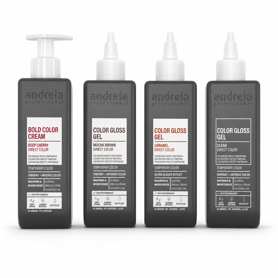 Andreia Professional – Tinte Capilar Temporal Vegano Ultrabrillante 200 ml