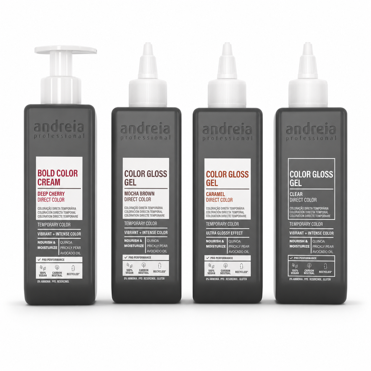 Andreia Professional – Tinte Capilar Temporal Vegano Ultrabrillante 200 ml