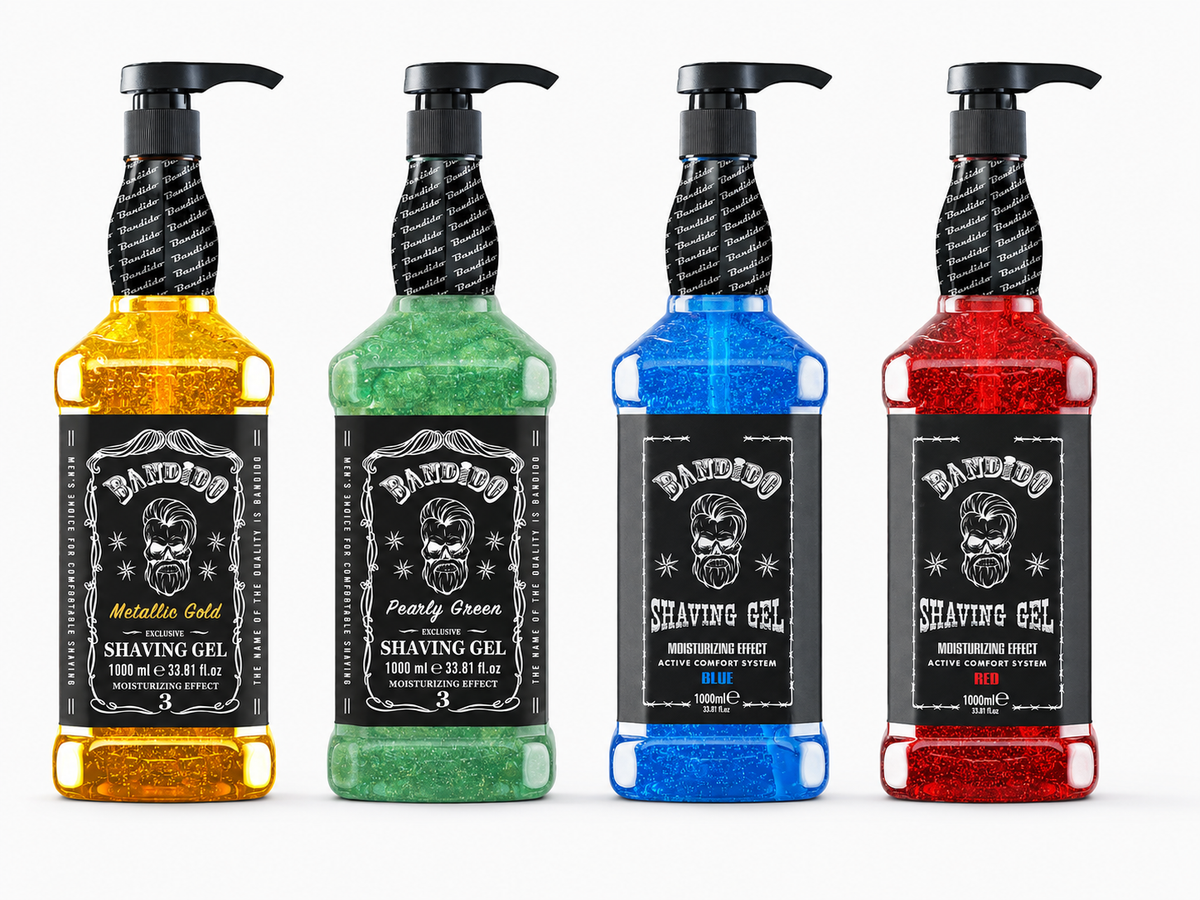 Bandido – Gel de Afeitar Hidratante para Todo Tipo de Piel 1000 ml