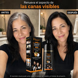 DISAAR – Champú cubre canas negro natural 400 ml