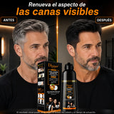 DISAAR – Champú cubre canas negro natural 400 ml