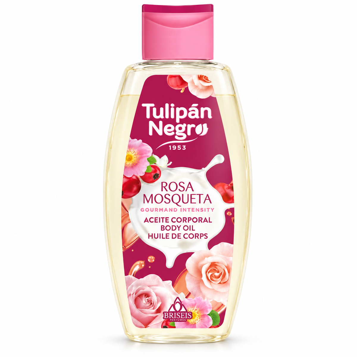 Tulipán Negro – Aceite Corporal Hidratante Perfumado 200 ml