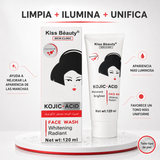 Kiss Beauty – Limpiador Facial con Ácido Kójico para un Tono Uniforme 120 ml