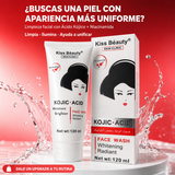 Kiss Beauty – Limpiador Facial con Ácido Kójico para un Tono Uniforme 120 ml