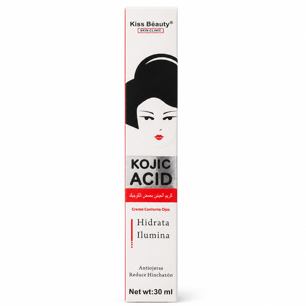 Kiss Beauty – Crema para Ojeras e Hinchazón del Contorno de Ojos 30 ml