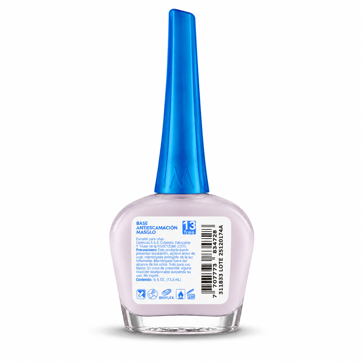 Masglo – Base Antiescamación para Uñas Frágiles 13,5 ml