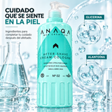 ANAQA – Crema After Shave para Hombre Hidratante Nº 02 470 ml