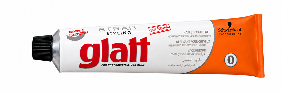 Schwarzkopf Professional – Creme Alisador Profissional Glatt para Alisamento Permanente 82 ml + 2x40 ml