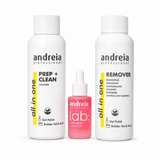 Andreia – Pack de uñas vegano True Pure para manicura completa