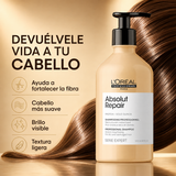 L'Oréal Professionnel – Champú Reparador para Cabello Dañado Absolut Repair 500/1500 ml