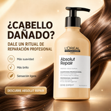 L'Oréal Professionnel – Champú Reparador para Cabello Dañado Absolut Repair 500/1500 ml