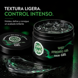 Gold Style – Gel capilar efecto mojado de fijación fuerte 450 ml
