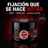 Gold Style – Gel Fijador para el Cabello de Fijación Fuerte 450 ml