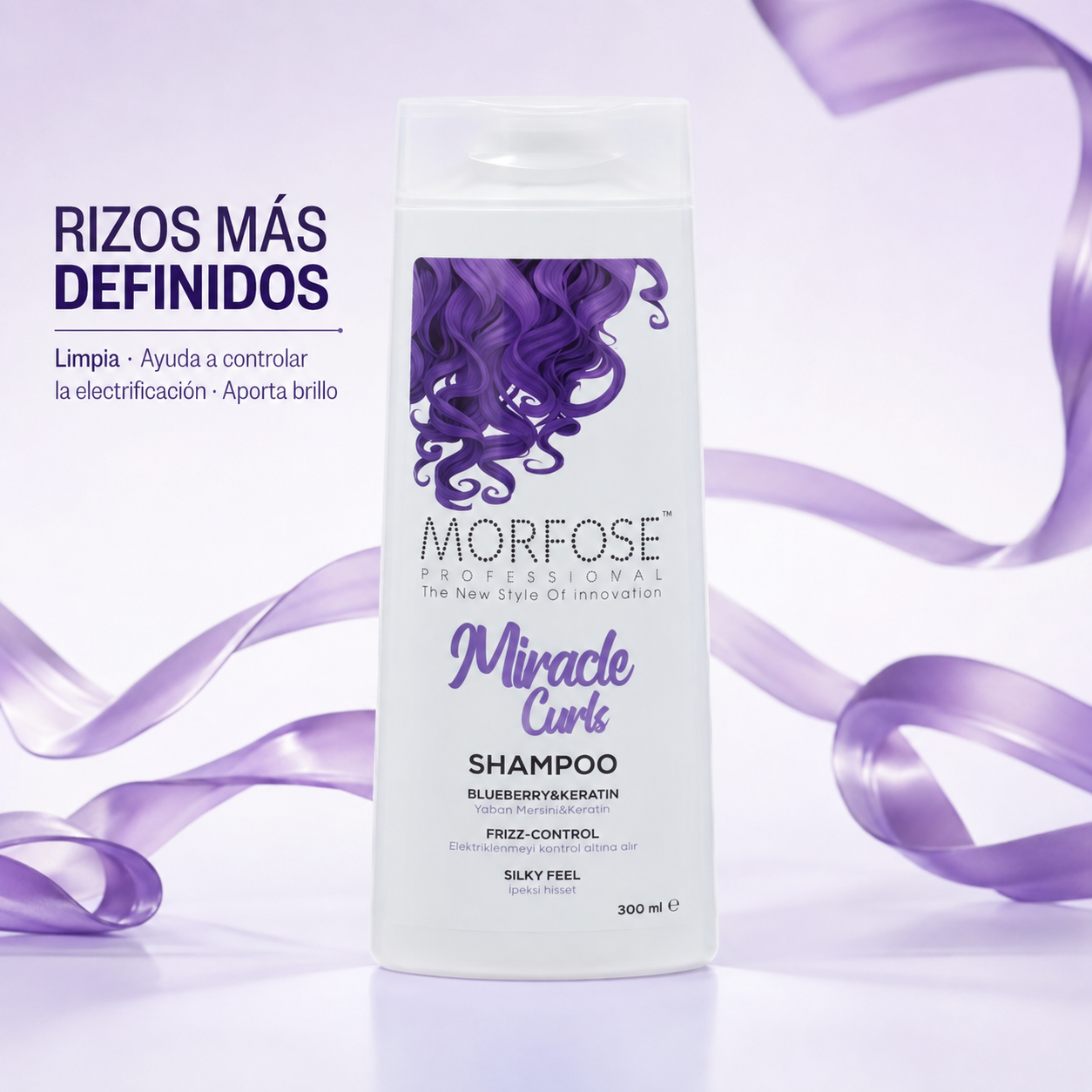 Morfose – Champú para definir rizos Miracle Curls 300m