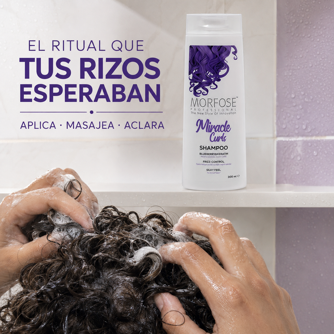 Morfose – Champú para definir rizos Miracle Curls 300m