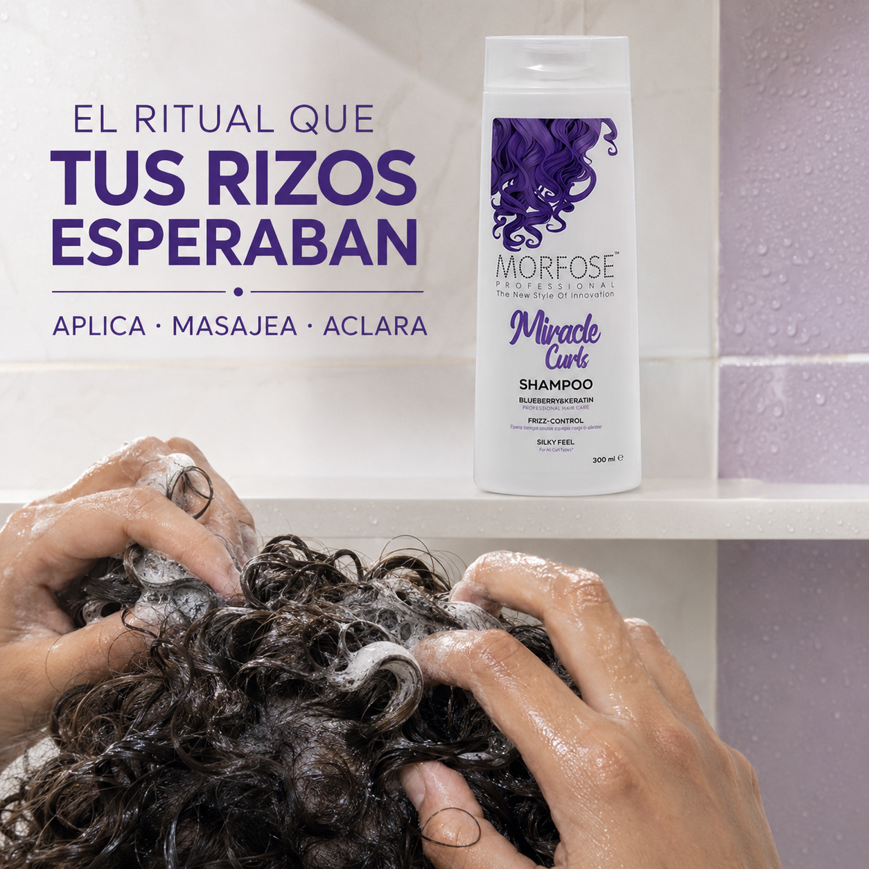 Morfose – Champú para definir rizos Miracle Curls 300m