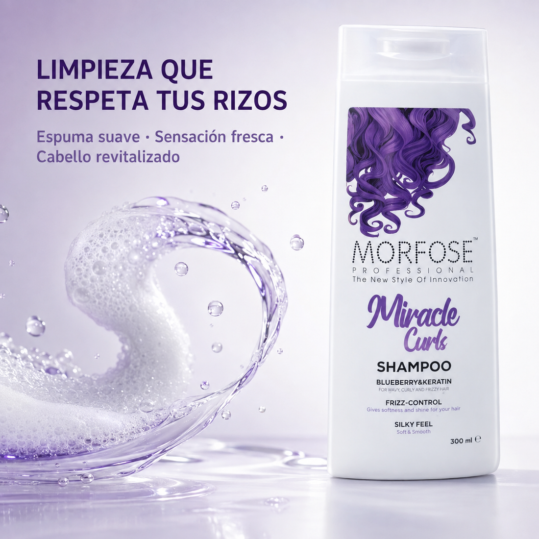 Morfose – Champú para definir rizos Miracle Curls 300m