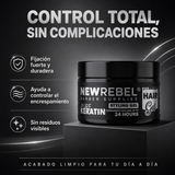 New Rebel – Gel fijador para cabello de fijación fuerte 450 ml