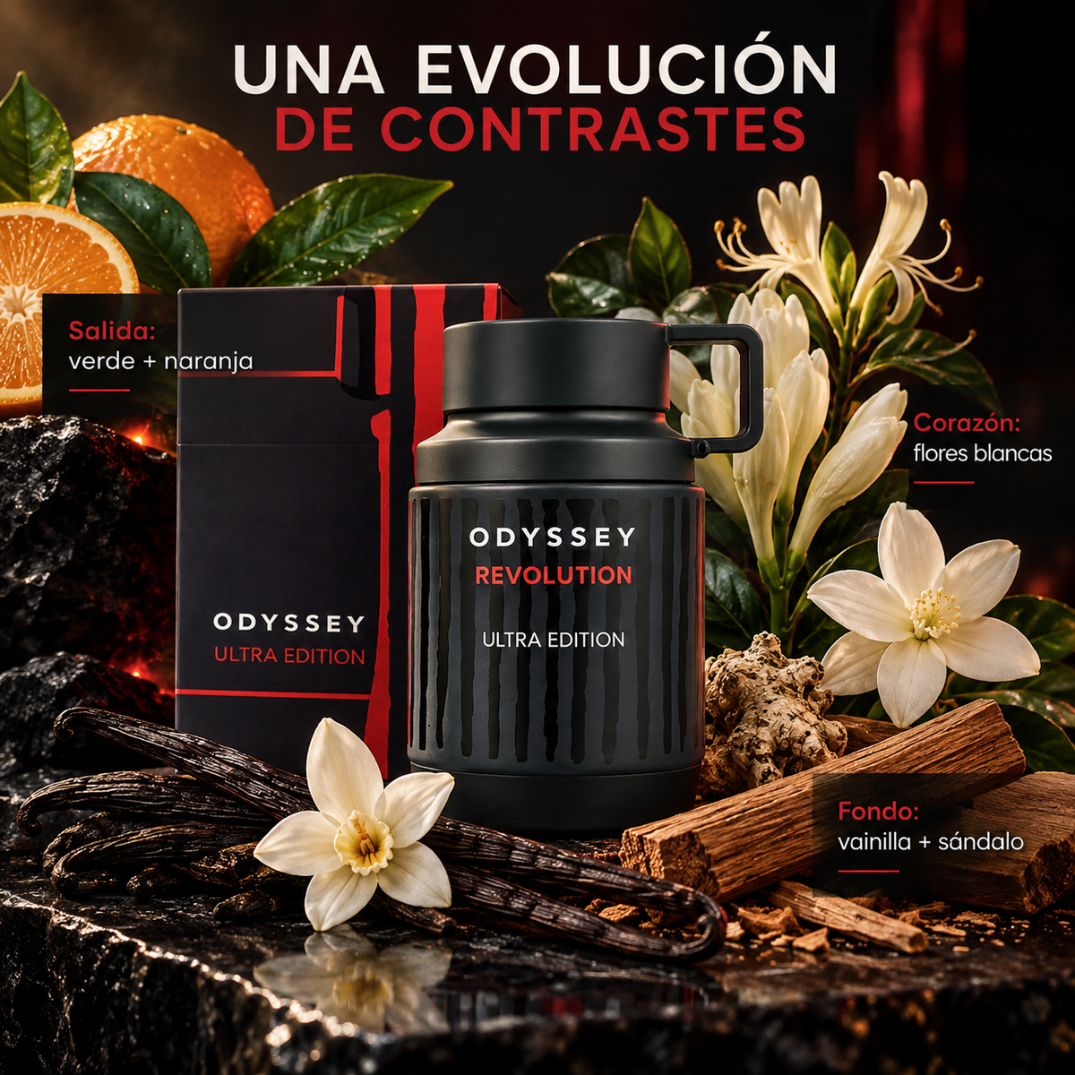 Armaf – Perfume para Hombre Odyssey Revolution Ultra Edition 100 ml