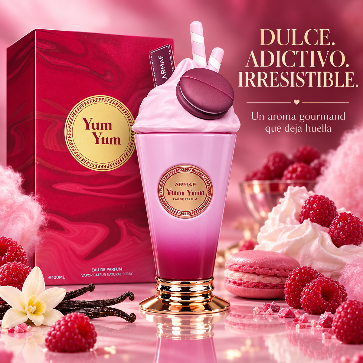 Armaf – Perfume dulce para mujer Yum Yum Eau de Parfum 100 ml
