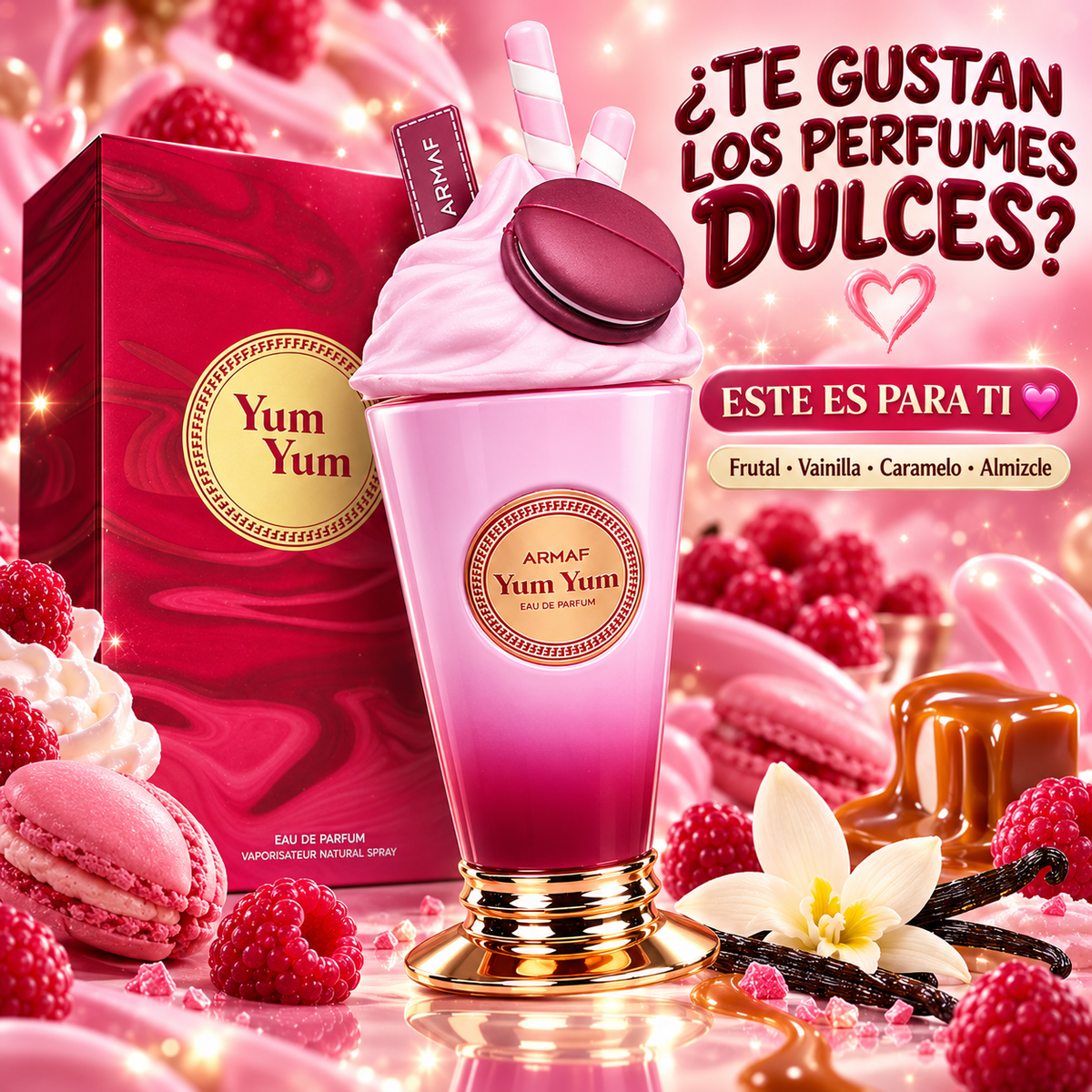 Armaf – Perfume dulce para mujer Yum Yum Eau de Parfum 100 ml