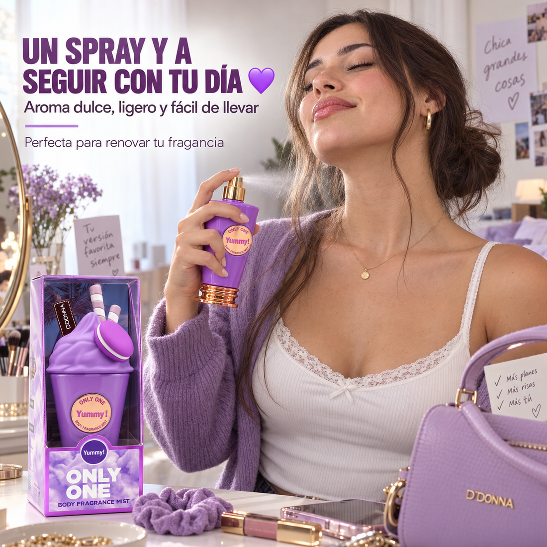 D'DONNA – Bruma Corporal Perfumada Only One de Uso Diario 200ml