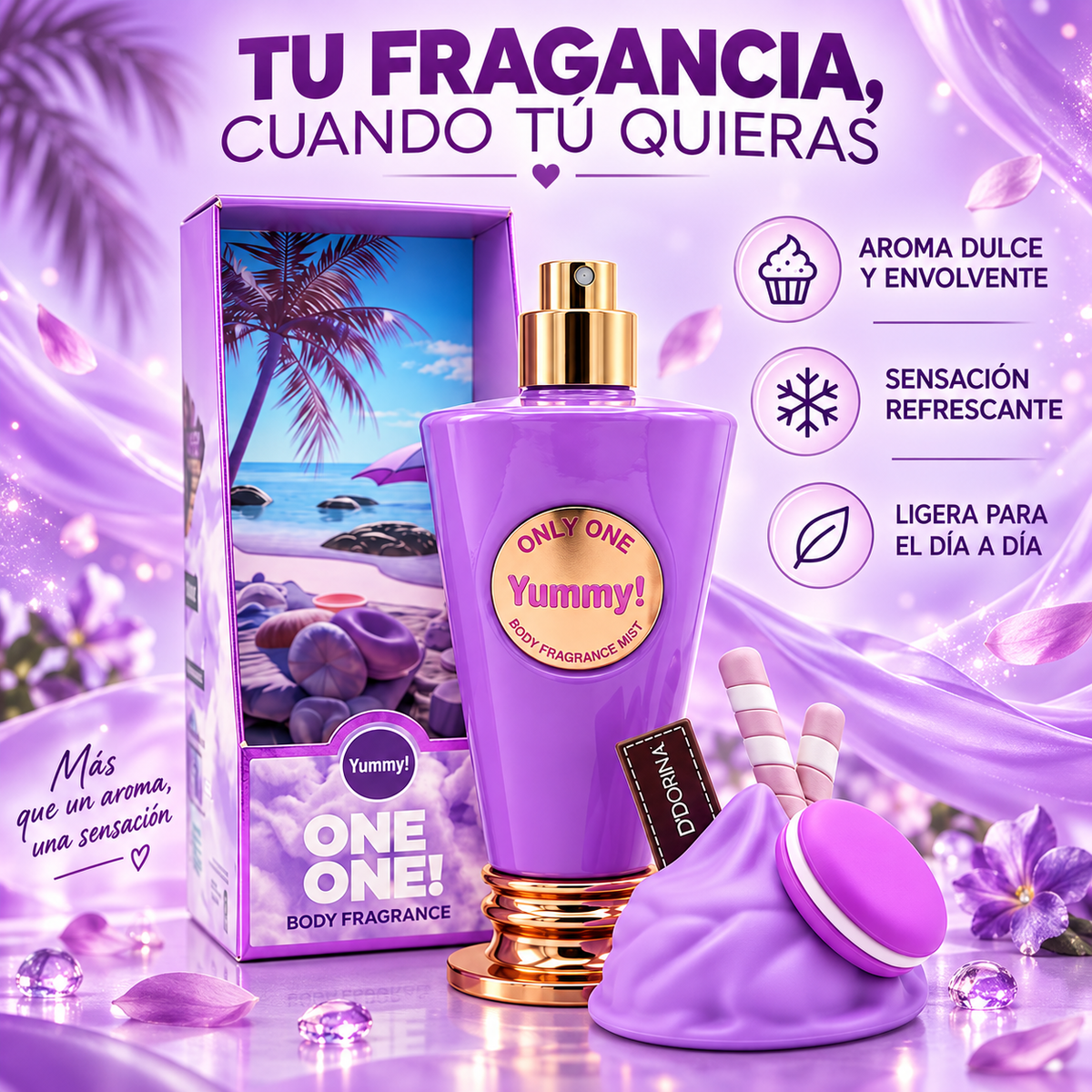 D'DONNA – Bruma Corporal Perfumada Only One de Uso Diario 200ml