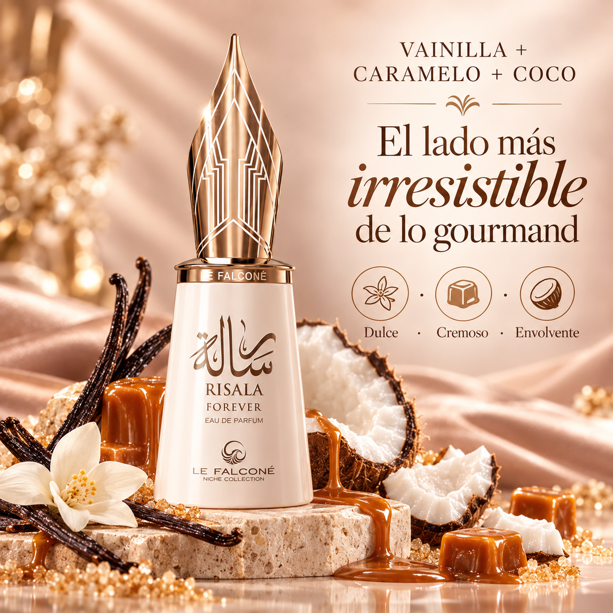 Le Falconé – Perfume Oriental Vainilla para Mujer Risala Forever 100 ml