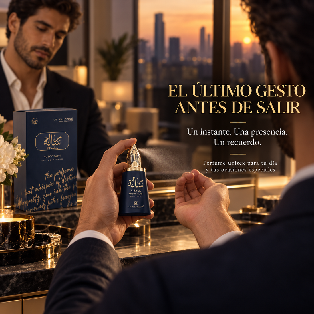 Le Falconé Perfumes – Perfume Amaderado Aromático Unisex Risala Autograph 100 ml