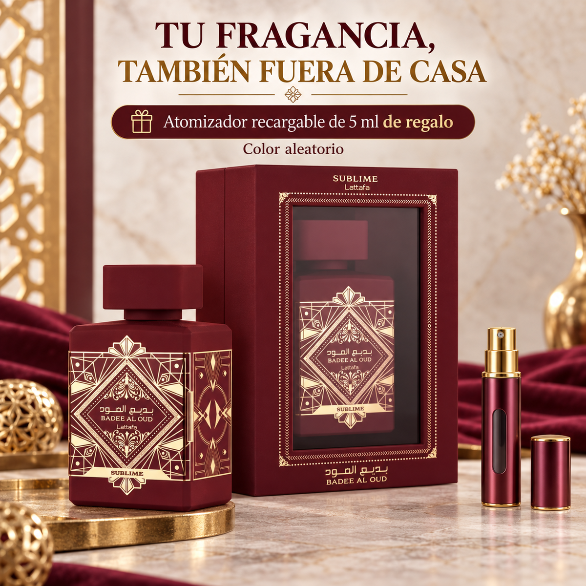 Lattafa – Perfume Unisex Badee Al Oud Sublime Eau de Parfum 100 ml