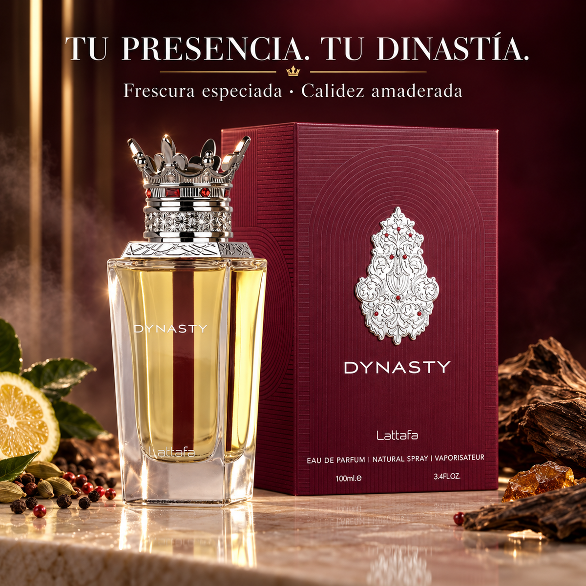 Lattafa – Perfume Unisex Dynasty Eau de Parfum 100 ml