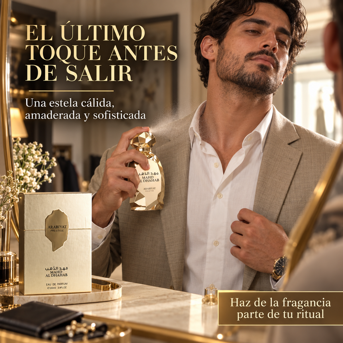 Arabiyat Prestige – Perfume Unisex Amaderado Mahd Al Dhahab 100 ml