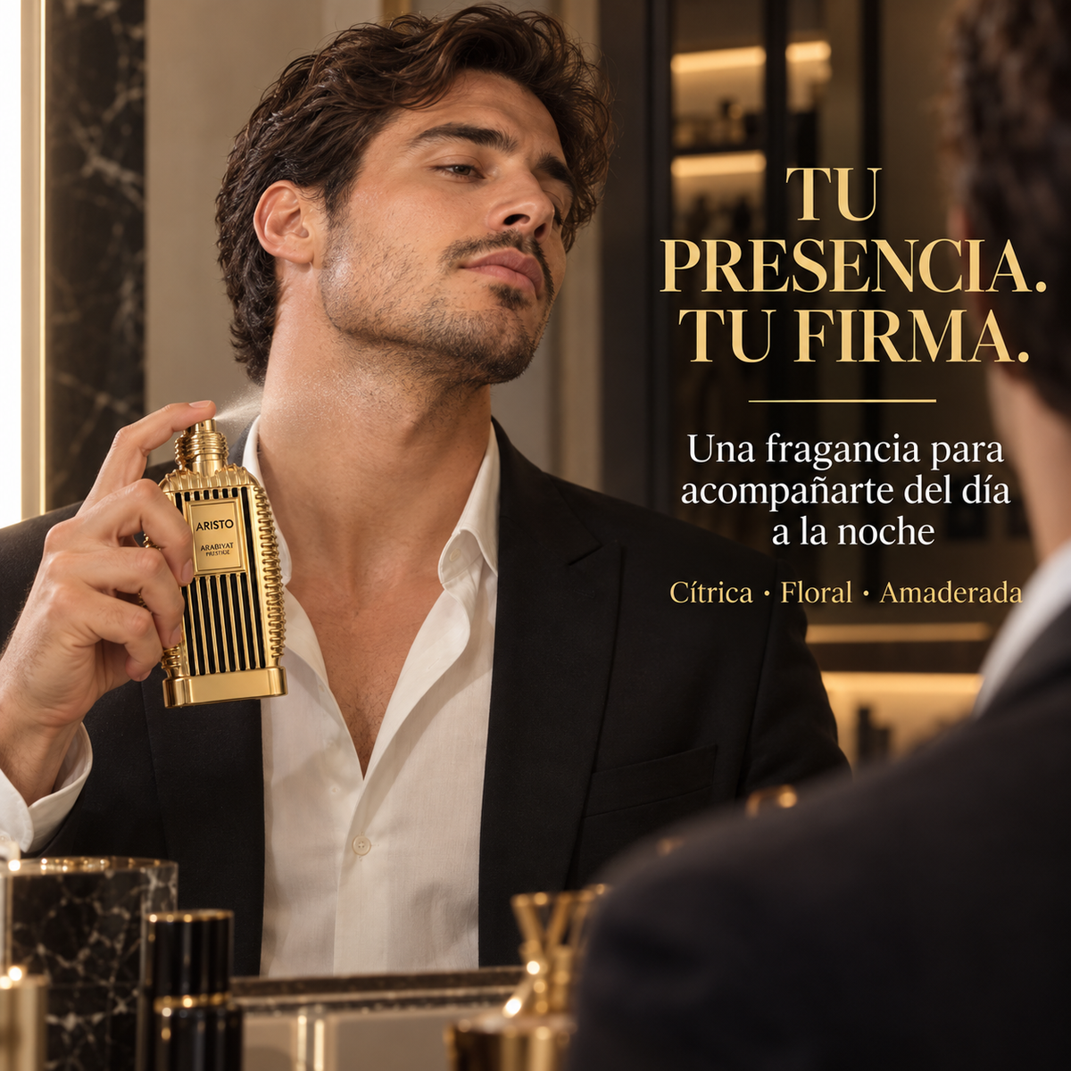 Arabiyat Prestige – Perfume Unisex Cítrico Floral Amaderado Aristo 100 ml