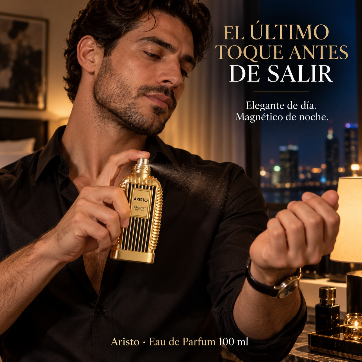 Arabiyat Prestige – Perfume Unisex Cítrico Floral Amaderado Aristo 100 ml