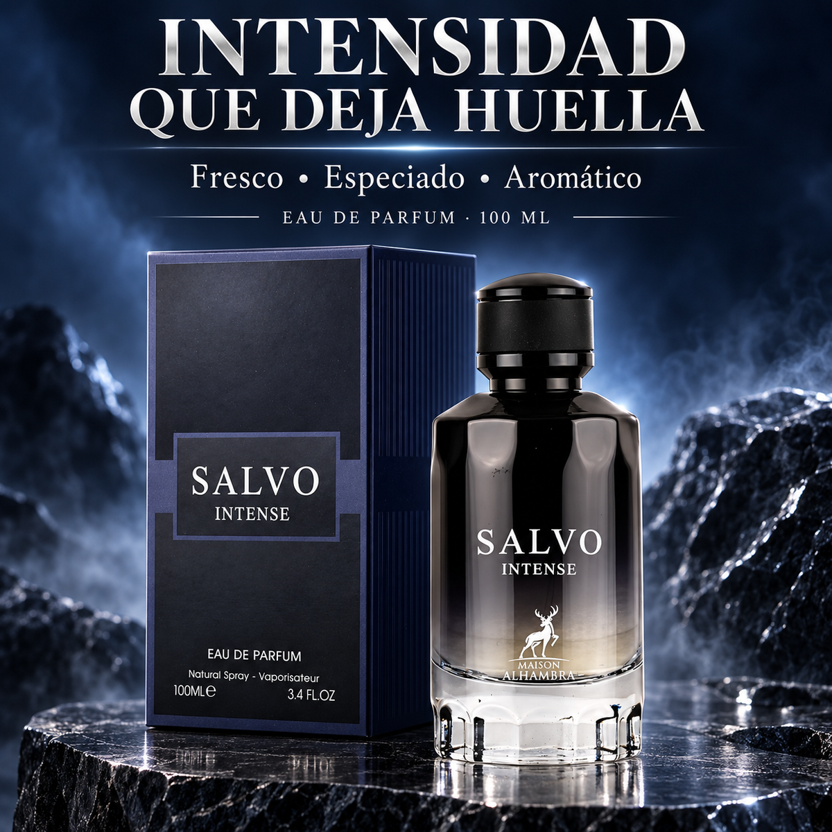 Maison Alhambra – Perfume de Hombre Salvo Intense EDP 100 ml