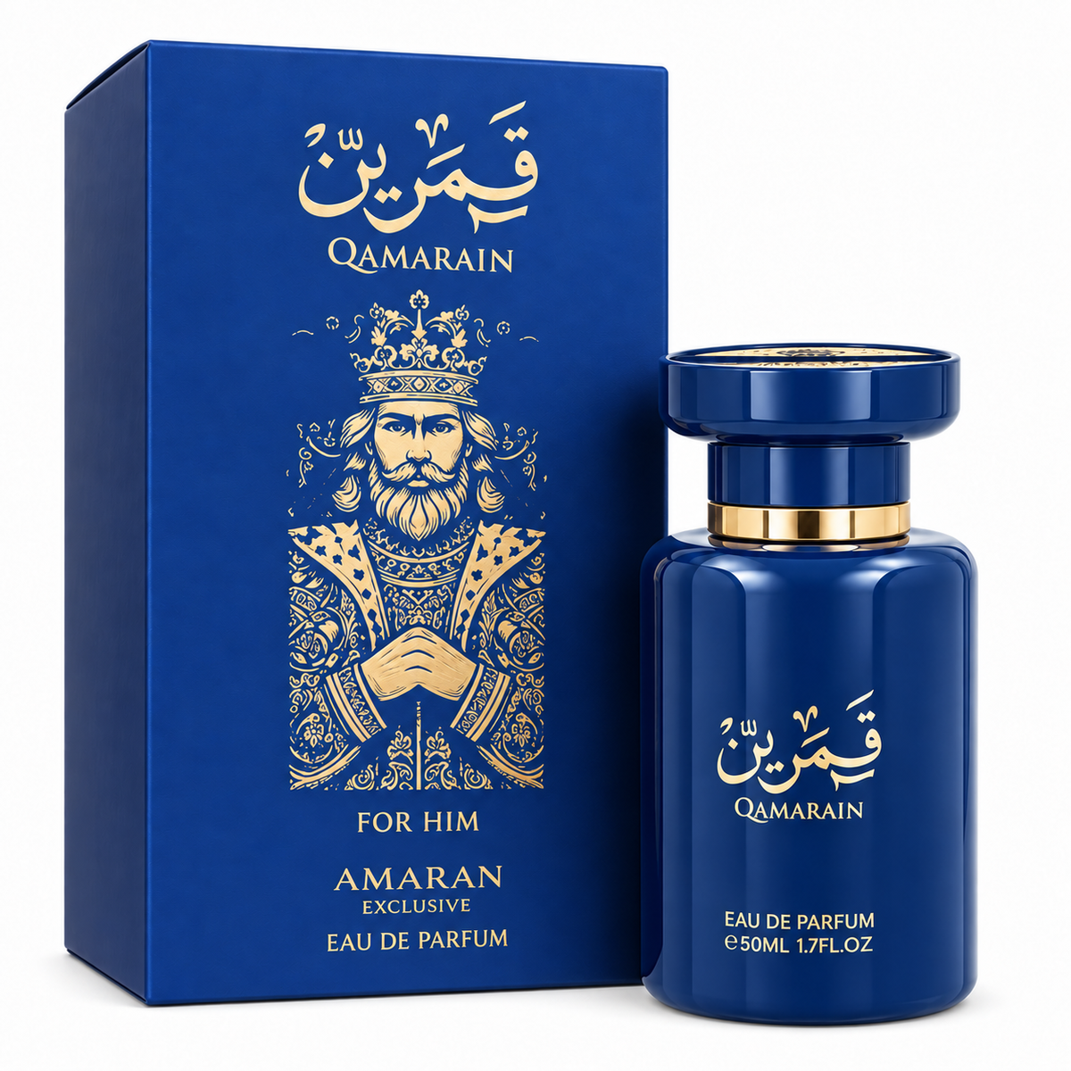 Amaran Exclusive – Eau de Parfum para Hombre Qamarain For Him 2 x 50 ml