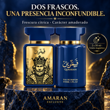 Amaran Exclusive – Eau de Parfum para Hombre Qamarain For Him 2 x 50 ml