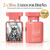Amaran Exclusive – Perfume floral afrutado para mujer 2 x 50 ml