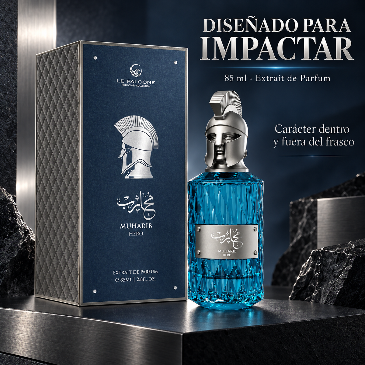 Le Falcone – Perfume para Hombre Muharib Hero Extrait de Parfum 85 ml