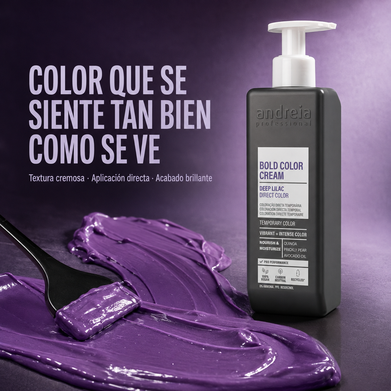 Andreia Professional – Tinte Capilar Temporal Vegano Ultrabrillante 200 ml