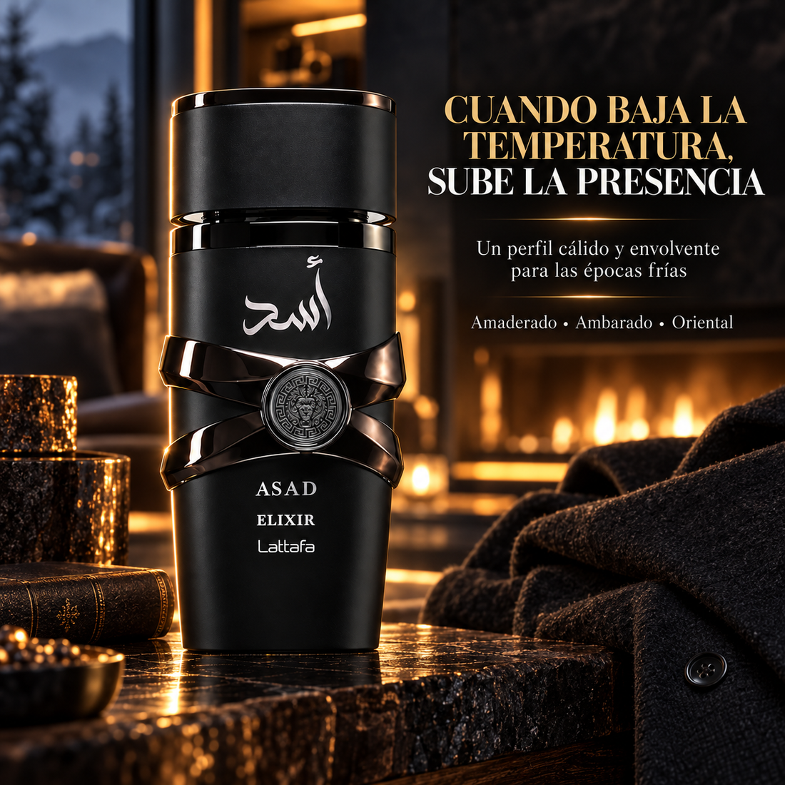 Lattafa Asad Elixir – Perfume para Hombre 100 ml