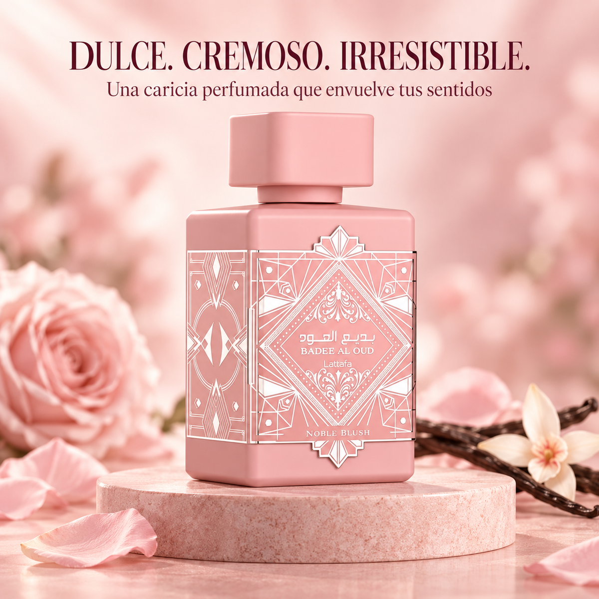 Lattafa – Perfume Dulce para Mujer Badee Al Oud Noble Blush 100 ml
