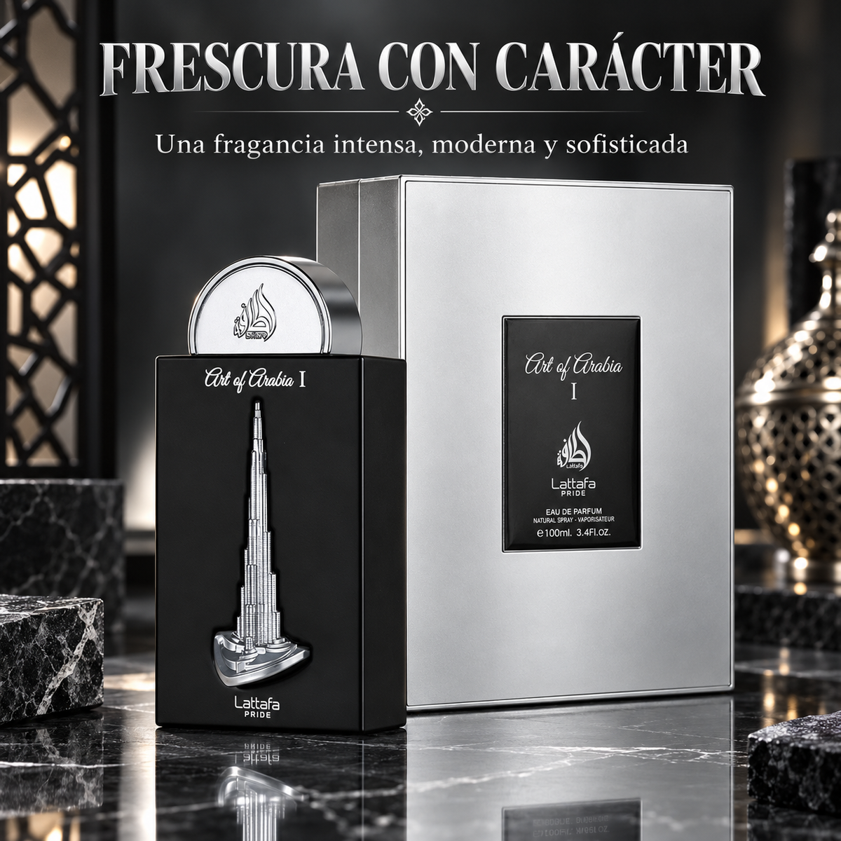 Lattafa Pride – Eau de Parfum para Hombre Fresco y Balsámico 100 ml