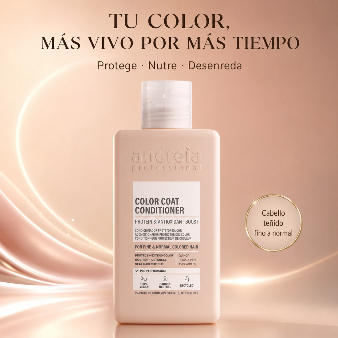 Andreia – Acondicionador para Cabello Teñido Protector del Color 300 ml