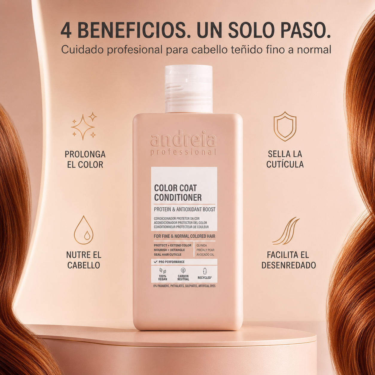 Andreia – Acondicionador para Cabello Teñido Protector del Color 300 ml